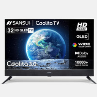 Sansui 80 cm (32 inch) QLED HD Ready Smart Coolita TV with Sound Bar, Dolby Audio, Surround Sound & A+ Panel(JSS32CSQLED)