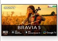 SONY BRAVIA 5 247.7 cm (98 inch) Ultra HD (4K) Mini LED Smart Google TV 2025 Edition(K-98XR55A)