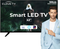 ZEBRONICS 109 cm (43 inch) Full HD LED Smart Android Based TV 2023 Edition(Zeb-43P1)