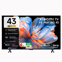 XIAOMI FX Series 108 cm (43 inch) Ultra HD (4K) Mini LED Smart Fire TV 2026 Edition with QLED TECHNOLOGY, Alexa built-in , Quantum Dot Filter , HDR 10+ , 32 GB Storage ,Dolby Audio, Premium Metallic Finish Design , Film-maker Mode , Mi TV(L43MC-FSMIN)