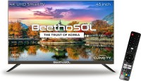 BeethoSOL 109 cm (43 inch) Ultra HD (4K) LED Smart Android TV(LED4kBG4390UHDQ25-EK)