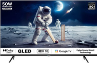 Blaupunkt Dot 108 cm (43 inch) QLED Ultra HD (4K) Smart Google TV with 50W Sound Output HDR 10 | | DTS Trusurround | Assistant | Dual Band Wi-Fi(43QD7050)