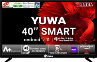 Yuwa 40 smart 102 cm (40 inch) Full HD LED Smart Android TV with with Voice Assistant | 5000+ Apps & Games and 20+ Content Partners(Y-40 Smart)