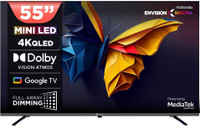 MOTOROLA 140 cm (55 inch) Ultra HD (4K) Mini LED Smart Google TV with Edition with Dolby Vision & Dolby Atmos(55UHDGMMWKRQ)