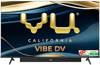 Vu 2025 Vibe DV 164 cm (65 inch) QLED Ultra HD (4K) Smart Google TV with 88 Watts Sound | 400 Nits Brightness| 3 Years Warranty(65 Vibe DV)