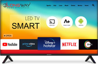 Longway 60 cm (24 inch) HD Ready LED Smart TV(LW24SFL01HD Frameless TV)