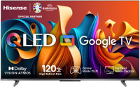 Hisense Q6N 126 cm (50 inch) QLED Ultra HD (4K) Smart Google TV Dolby Vision Atmos Far Field Voice Control Smooth Motion Rate(50Q6N)