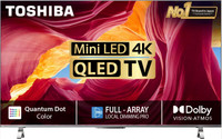 TOSHIBA M650MP 164 cm (65 inch) Ultra HD (4K) Mini LED Smart VIDAA TV with 49 W Dolby Vision and Atmos Speakers and 120 Local Dimming Zones (2023 Model)(65M650MP)
