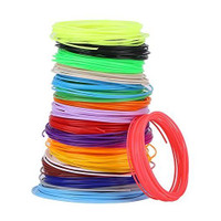 beauty bhoria Filament Refills - 1.75mm PCL 3D Printer Filament (Set of 10). 3D Printer Pen
