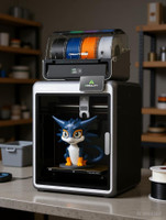 Creality K2 Combo 3D Printer, Multicolor Printing with CFS, Max 600mm/s Printing Speed 3D Printer