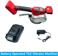 Sauran 16V Cordless Tile Vibration Machine High-Power (TVM6) Table Top Tile Cutter(16 W)
