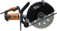 iBELL CC40-38 Concrete Saw, Electric, 4700RPM 16 inch Manual Cutter(3500 W)