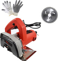 Hillgrove HGCM1295M2 Cutting Machine Saw for Tile/Marble/Wood with 1Pcs Wood Cutting Wheel Marble Cutter(1050 W)