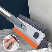 TRP CREATION 3 in 1 Toilet Bathroom Tiles Cleaning Brush with Wiper 180°Rotating Floor Scrub Cleaning Wipe, Cleaning Brush, Floor Wiper, Kitchen Wiper, Mop