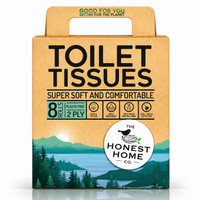 The Honest Home Company Toilet Paper Roll Toilet Paper Roll(2 Ply, 300 Sheets)