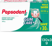 PEPSODENT Gum Care+ Expert Protection Toothpaste(390 g, Pack of 3)