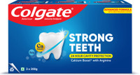 Colgate Strong Teeth Anticavity Toothpaste(600 g, Pack of 3)