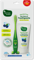 Mother Sparsh Natural Blueberry for Kids, Strengthen Gums, Anti Cavity+Enamel Care Toothpaste(50 g)