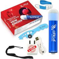 OTICA Pediatric LED Wrist Vein Finder Premium Vein Detector Neonatal Vein Locator Torch(Blue, 20 cm, Rechargeable)