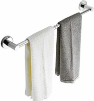 Pillu High Grade Stainless Steel Towel Rod/Towel Rack/Towel Bar/Bathroom Accessories 24 inch 1 Bar Towel Rod(Stainless Steel)