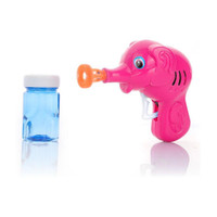 333MART Elephant Bubble Gun Toy for Kids with 100 ml Bubble Liquid Bottle (Pink) Toy Bubble Maker