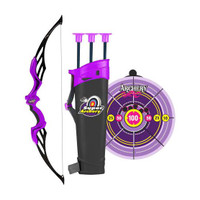 Planet of Toys Heavy Duty Bow Arrow Set for Kids Age 5 -12 Years Outdoor Target Game Archery Archery Kit