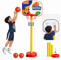 SARVDA Basket Balls for Kids, Indoor and Outdoor Game Basketball Net Ring Return Gift Basketball