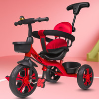 Little Olive Kiddie Kart Tricycle - Safe, Sturdy, And Stylish Ride-On Toy For Kids, Ages 2-5 Tricycle(Red)