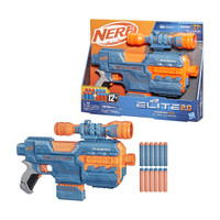 Nerf Elite 2.0 Phoenix CS-6 Motorized Blaster,6-Dart Clip,Scope,Incl. 12 Darts,for 8+ Guns & Darts(Multicolor)