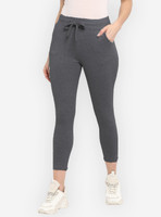 METRONAUT Solid Women Grey Track Pants