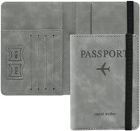TRIVYOM Passport Holder Cover Travel Wallet Organiser, (Multicolor)(Multicolor)