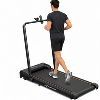 Durafit91 Dash Walkpad 2.5HP Peak BLDC 100Kg User Weight 8km/h Speed with Remote Control Treadmill (Max Weight:100 kg)
