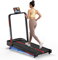 Lifelong 4 HP Motorized Treadmill for Home | 2 level Manual Incline