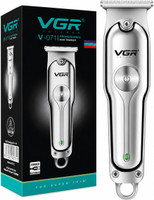 VGR V-071. Trimmer 120 min  Runtime 4 Length Settings(Silver)