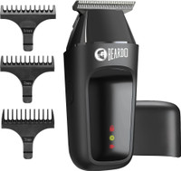 BEARDO ApeX Go, Powerful 5500 RPM motor, 3 Comb Attachments, Type-C Charging, Trimmer 80 min  Runtime 3 Length Settings(Black)