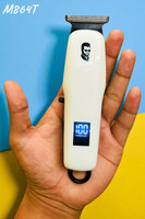 Ziddjeet X305 Beard Trimmer for Men | Stainless Steel Blades & LED Indicator Trimmer 240 min  Runtime 3 Length Settings(Multicolor)