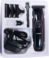 Gemmy GM-6050 Professional Hair Trimmer Trimmer 59 min  Runtime 9 Length Settings(Black)
