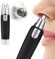 BeeDuck Electric Nose, Ear Hair Removal Trimmer for Men & Women Trimmer 120 min  Runtime 0 Length Settings(Black)