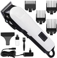 RACCOON Hair Clipper MX-809A Professional Rechargeable Electric Hair Clipper, Razor Fully Waterproof Trimmer 180 min  Runtime 5 Length Settings(White, Black)