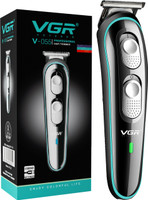 VGR V-055 Professional Hair Trimmer 120 min  Runtime 4 Length Settings(Black, Green)