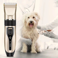 EVETIS Pet Hair Trimmer Dogs & Cats Grooming Machine Wireless Rechargeable Trimmer 180 min  Runtime 7 Length Settings(Rose Gold)