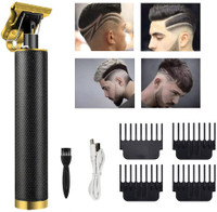 Misuhrobir Trimmer Cutting Machine | Hair Trimmer For Men | Golden Trimmer Fully Waterproof Trimmer 180 min  Runtime 4 Length Settings(Black, Gold)
