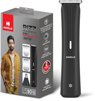 HAVELLS GS6109 Trimmer 90 min  Runtime 13 Length Settings(Black)