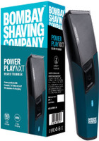 BOMBAY SHAVING COMPANY Power Play NXT 9 Weeks of trim, 90 mins run time, Type C, Self sharpening blades Trimmer 90 min  Runtime 6 Length Settings(Blue)