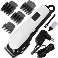 Dazzel Flex Superior Quality Rechargeable Professional Hair Clipper Unique Switching Mode Fully Waterproof Trimmer 240 min  Runtime 4 Length Settings(White, Black)