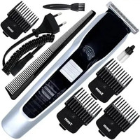 RACCOON 538 hair trimmer | hair cutting machine men | beard trimmer men | Hair Clipper Fully Waterproof Trimmer 90 min  Runtime 5 Length Settings(Grey, Black)