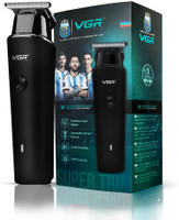 VGR V-933 Trimmer 500 min  Runtime 4 Length Settings(Black)