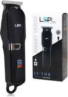 LEPL L1-108 Smart Professional Hair Trimmer with Led Display Trimmer 90 min  Runtime 4 Length Settings(Black)