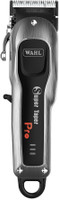WAHL Super Taper Pro Lithium-Ion Cordless Clipper,BLDC 5800 RPM Motor,LED Indicator, Trimmer 240 min  Runtime 6 Length Settings(Silver, Black)
