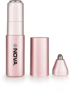 NOVA NLS 535 Facial and Eyebrow hair remover Fully Waterproof Trimmer 60 min  Runtime 1 Length Settings(Purple)
